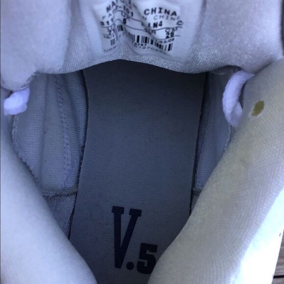 Air Jordan White Melo 5.5 311862-101 Size In Youth 7 Size Women 8.5 - Picture 7 of 13